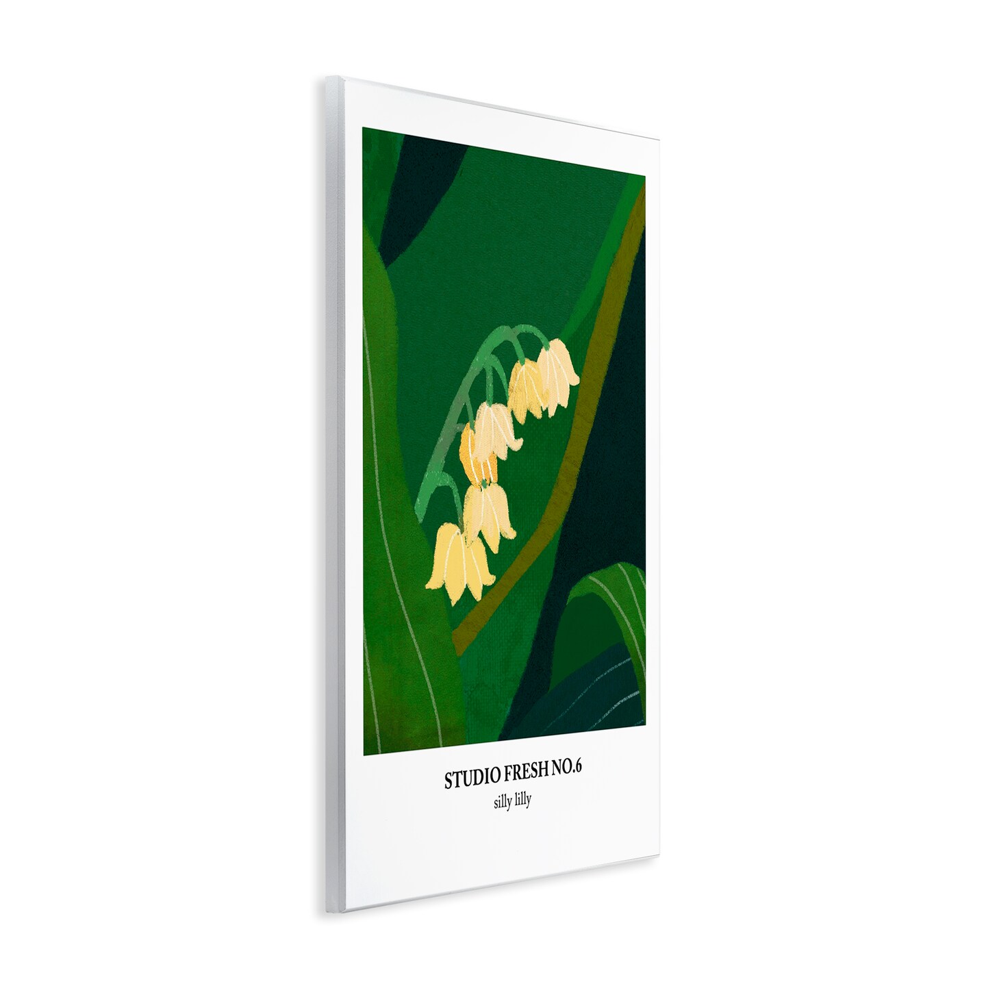 Stupell Industries Silly Lily Studio Poster Wall Plaque Art Design by Incado