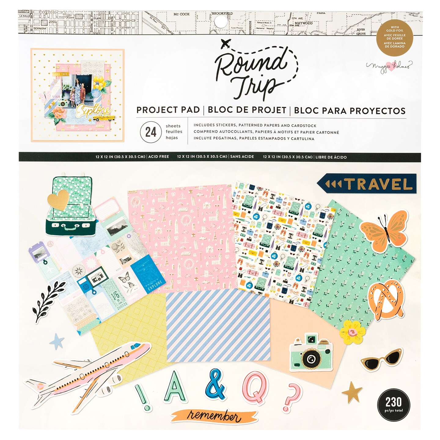 American Crafts Project Pad 12