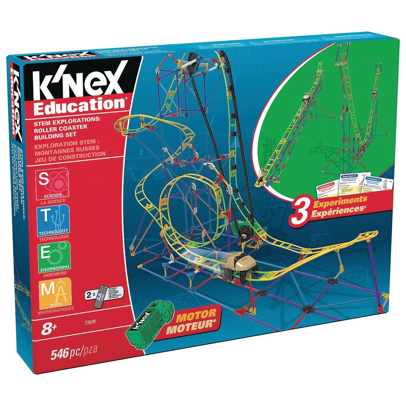 K&#x27;NEX Education&#xAE; STEM Explorations Roller Coaster Building Set