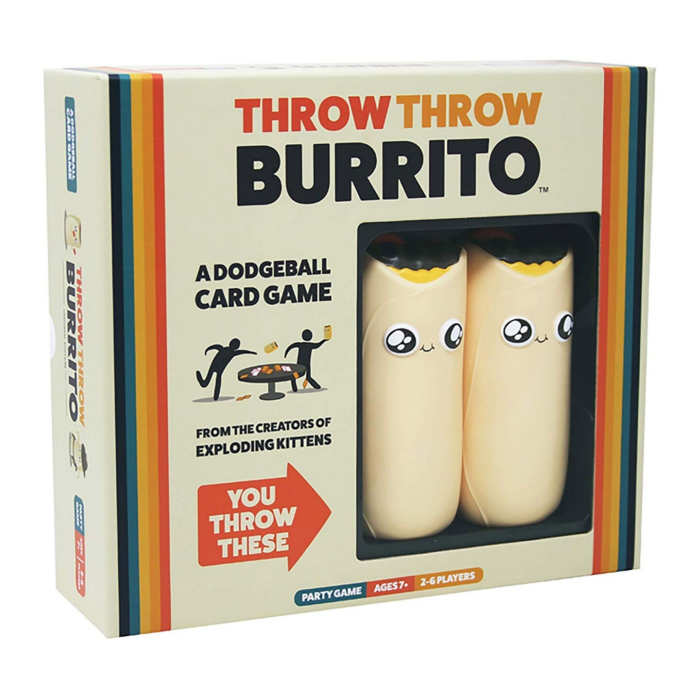Throw Throw Burrito: A Dodgeball Card Game by Exploding Kittens