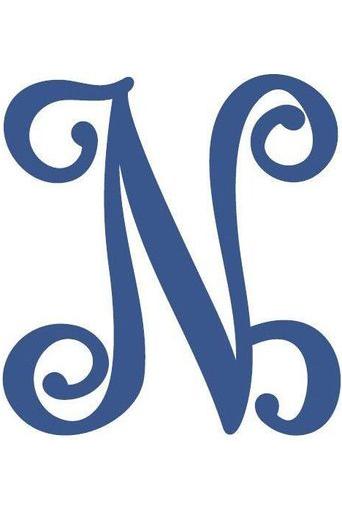 Vine Monogram Script Letter