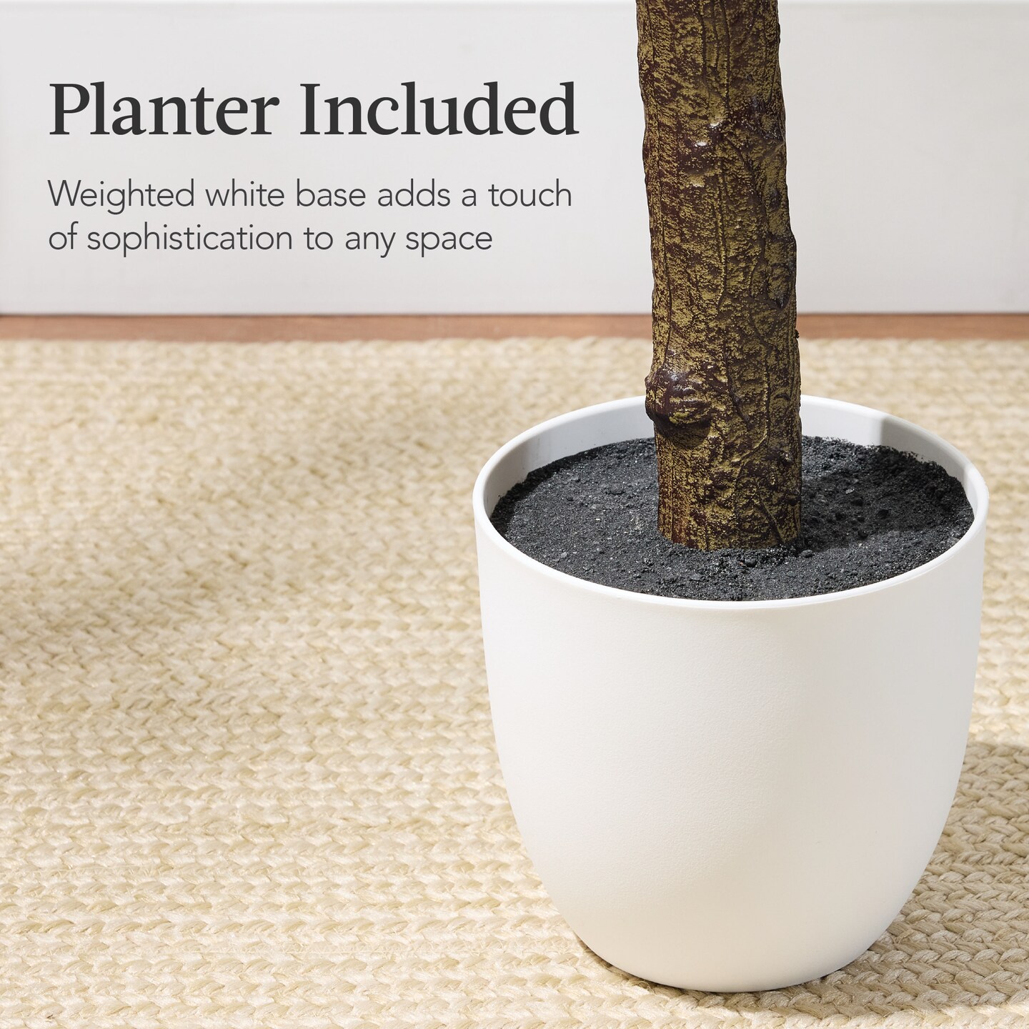 Best Choice Products Artificial Olive Tree, Lifelike Faux Tree, Home Accent D&#xE9;cor w/ Planter Pot, Realistic Trunk