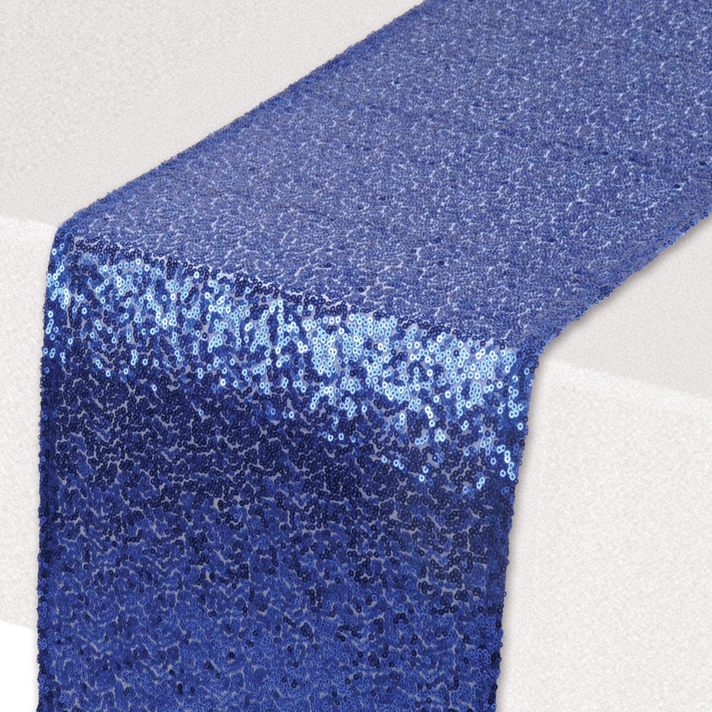 Bulk 12 Pack Beistle Blue Sequined Party Table Runner