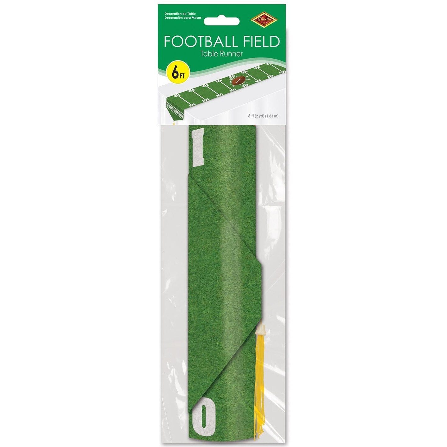 12 Pack Bulk Printed Game Day Football Party Paper Table Runner