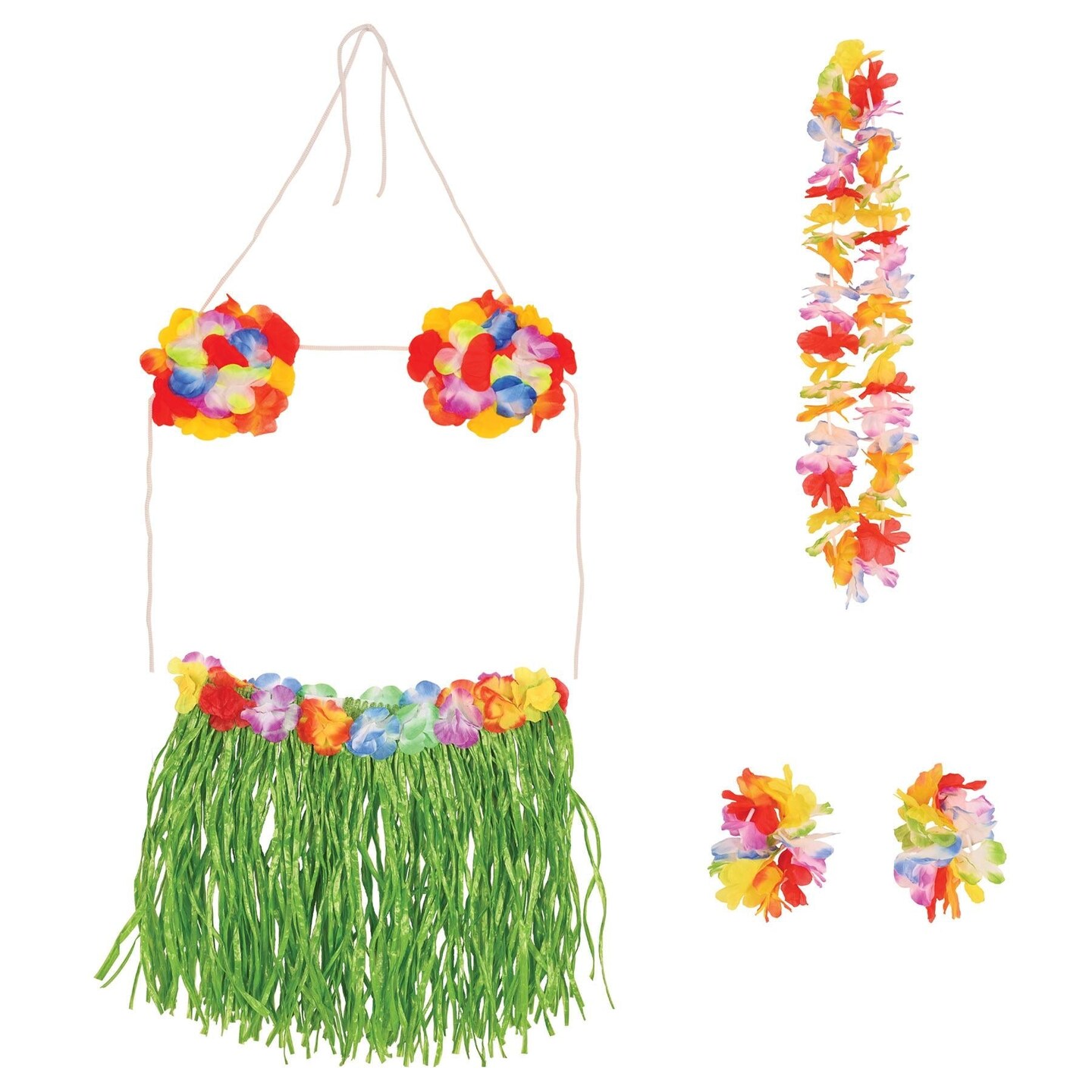 12 Pack Bulk Luau Party Adult Hula Set | Michaels