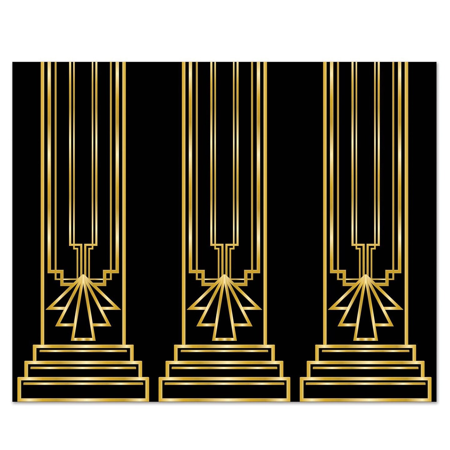 6 Pack Beistle Roaring 20&#x27;s Party Backdrop