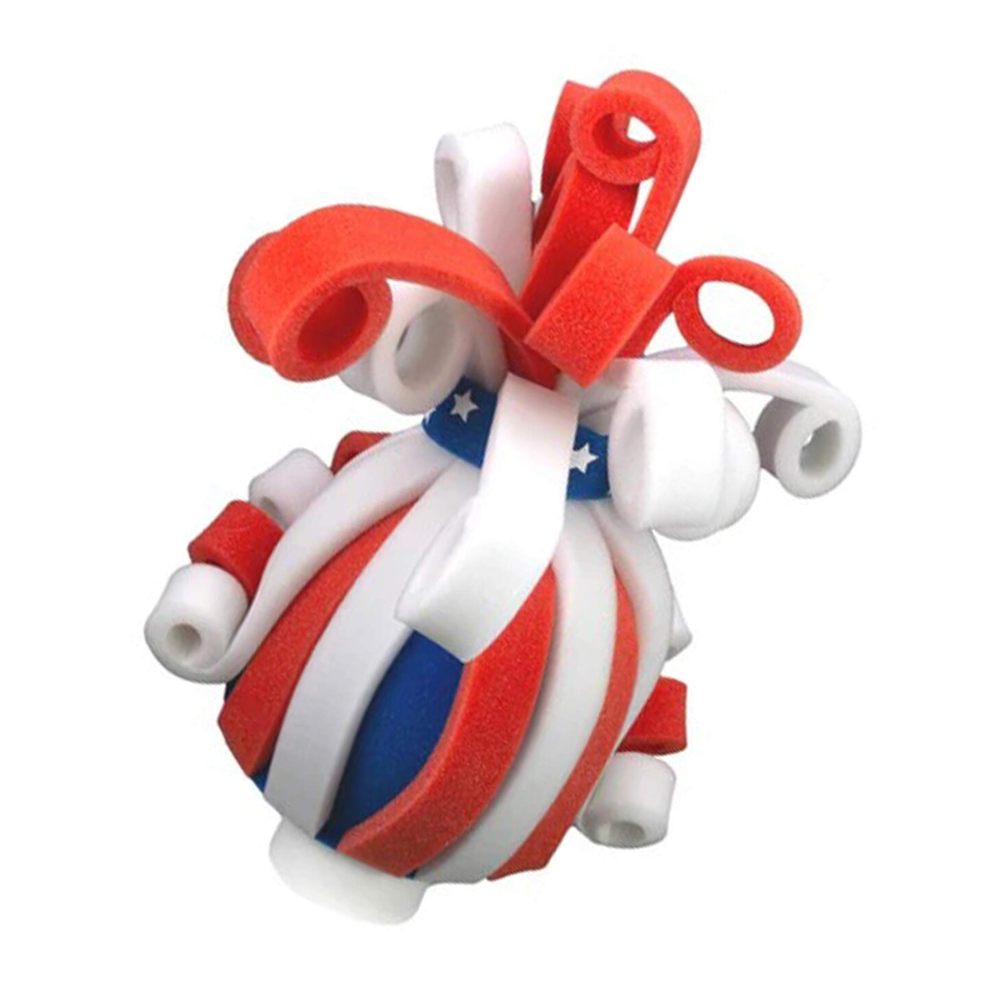 Patriotic Rollers Wig Bold &#x26; Fun Party Accessory