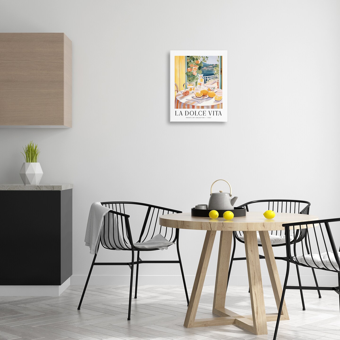 Stupell Industries Classic Italian Table Setting View Canvas By Lettered and Lined