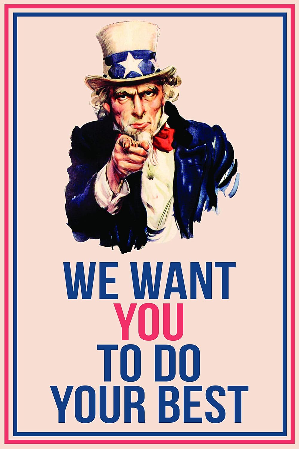 Uncle Sam We Want You Classroom Poster
