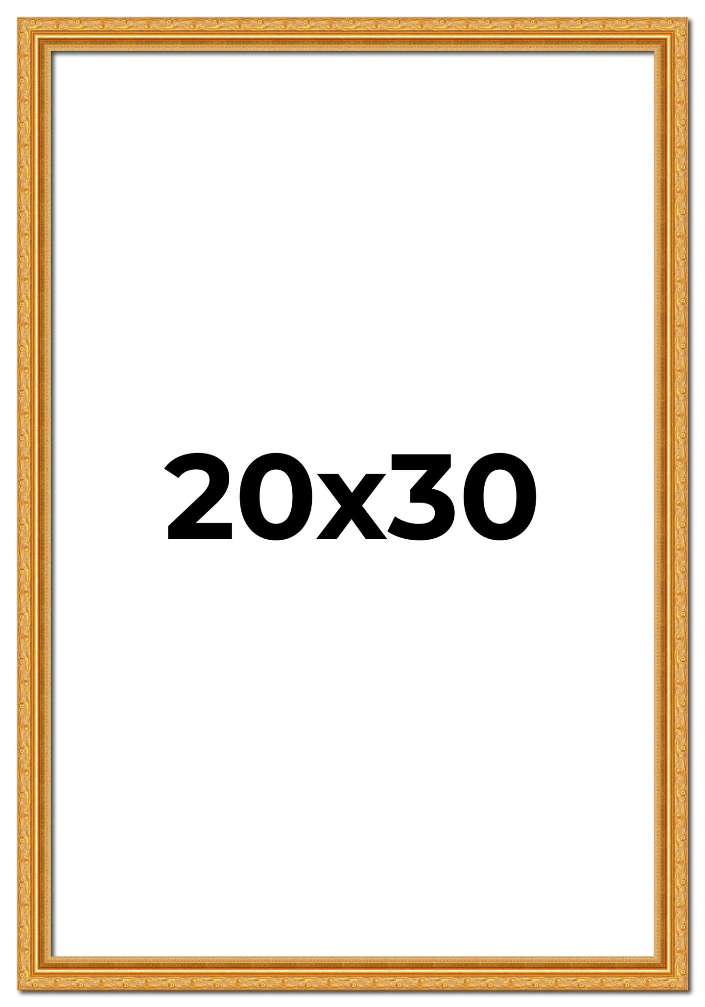 20x30 Museum-Quality Picture Frame with UV-Resistant Acrylic &#x26; Acid-Free Backing, Available in 4 Finishes - Gold, Silver, Bronze, and Black