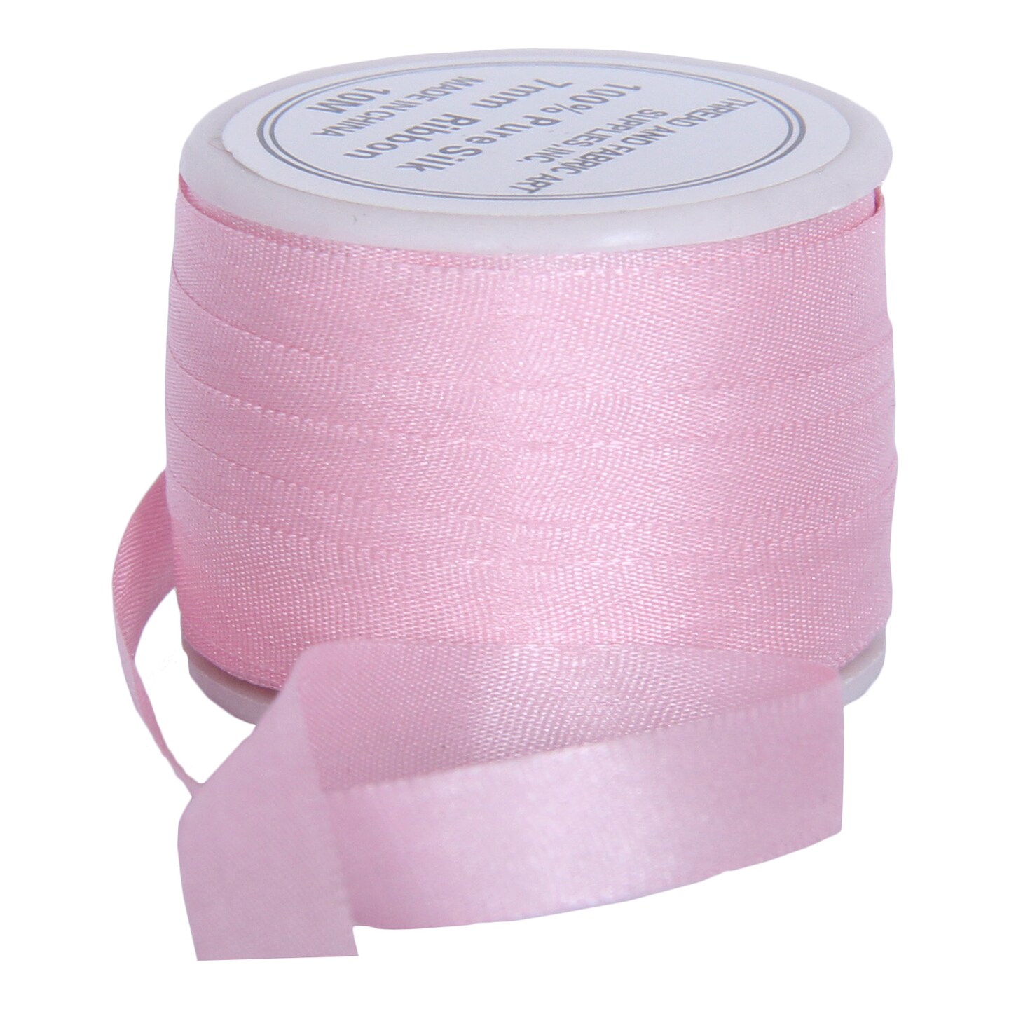 Threadart 100% Pure Silk Ribbon - 3 Widths 2MM, 4MM, 7MM - 50 Colors ...