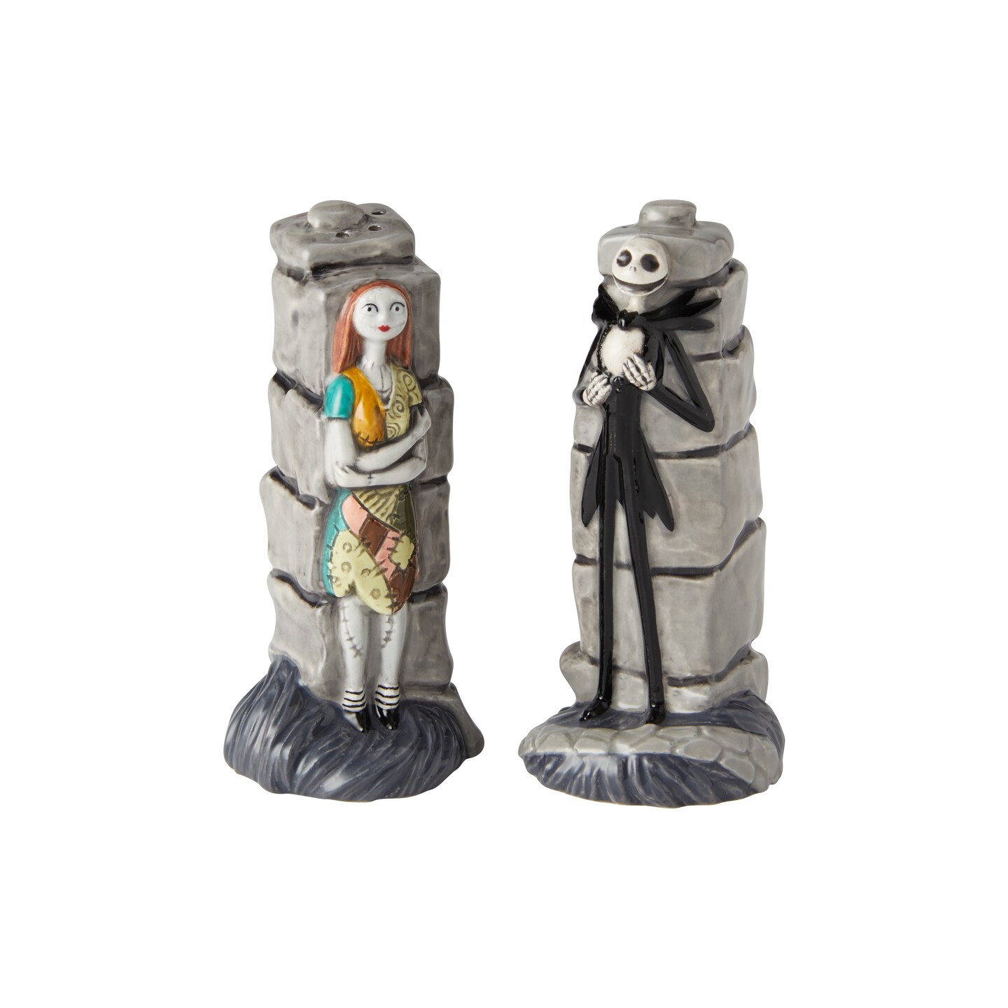 Disney Nightmare Before Christmas Jack and Sally Salt and Pepper Shaker Set