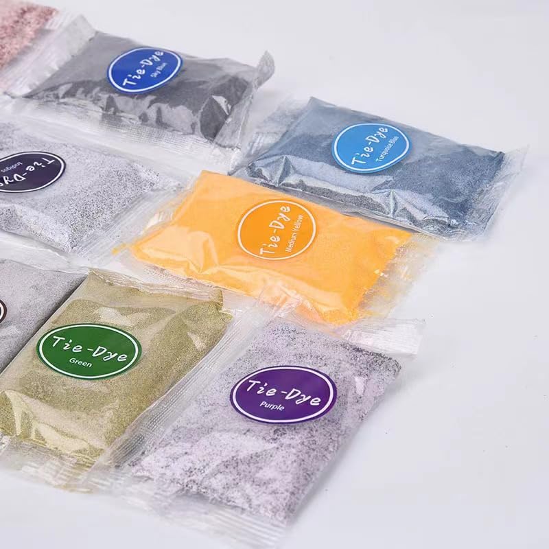 36 Colors Tie Dye Powder, Rainbow Tie Dye Powder Fabric Dye for Tie Dying, Tie Dye Kits DIY Coloring Party Supplies Suitable for Children Adult (36 Colors)