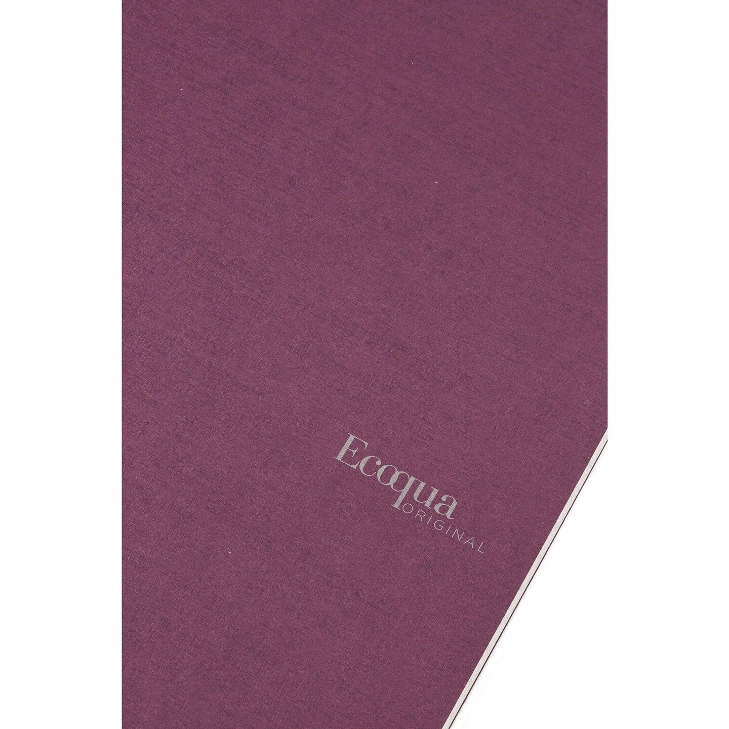 Fabriano Ecoqua Original Saddle-Stitched Notebook, Size A5, 40 Sheets, 5.8" x 8.3"
