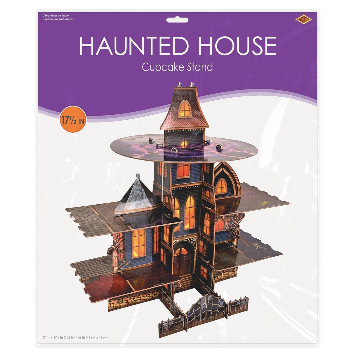 12 Pack Beistle Halloween Haunted House Cupcake Stand