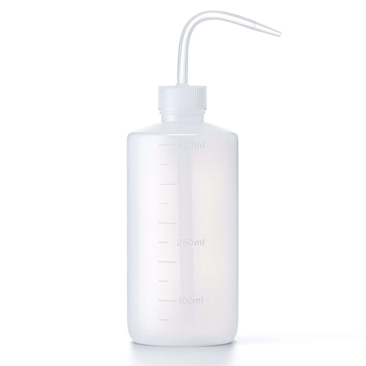 3-Pack Plastic Squeeze Bottles, Squirt Container with Angle Bent Tip, 16 oz