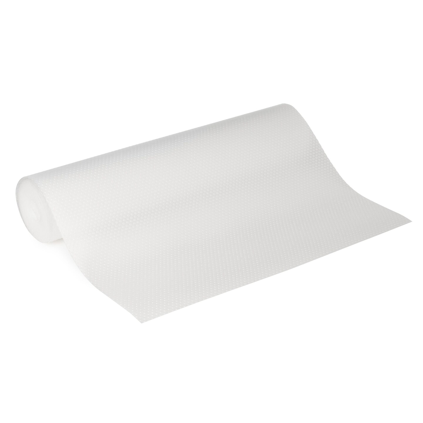 Clear Plastic Shelf Liner, Non-Adhesive Roll for Kitchen, Fridge, Pantry, Drawers (17.5 In x 20 Ft)
