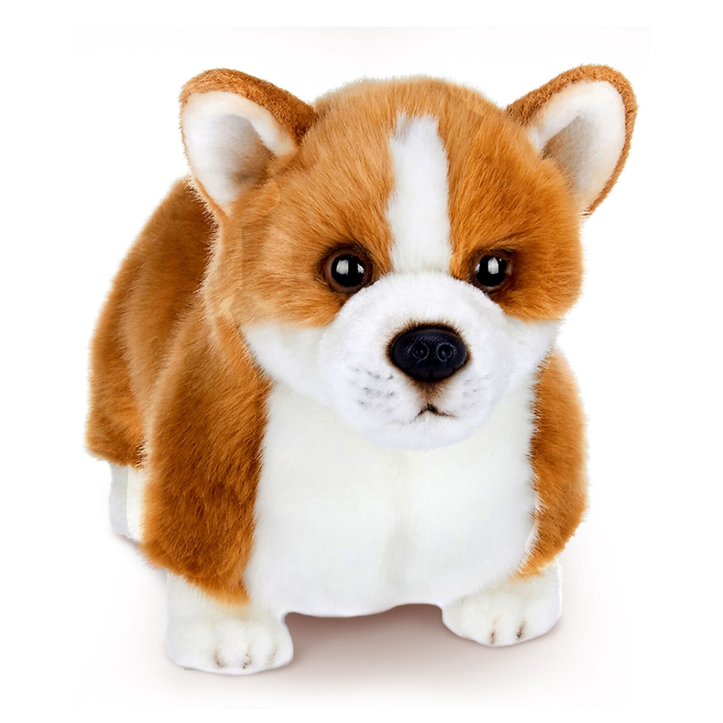 Bearington Queenie Corgi Plush Stuffed Animal Puppy Dog, 13 inch