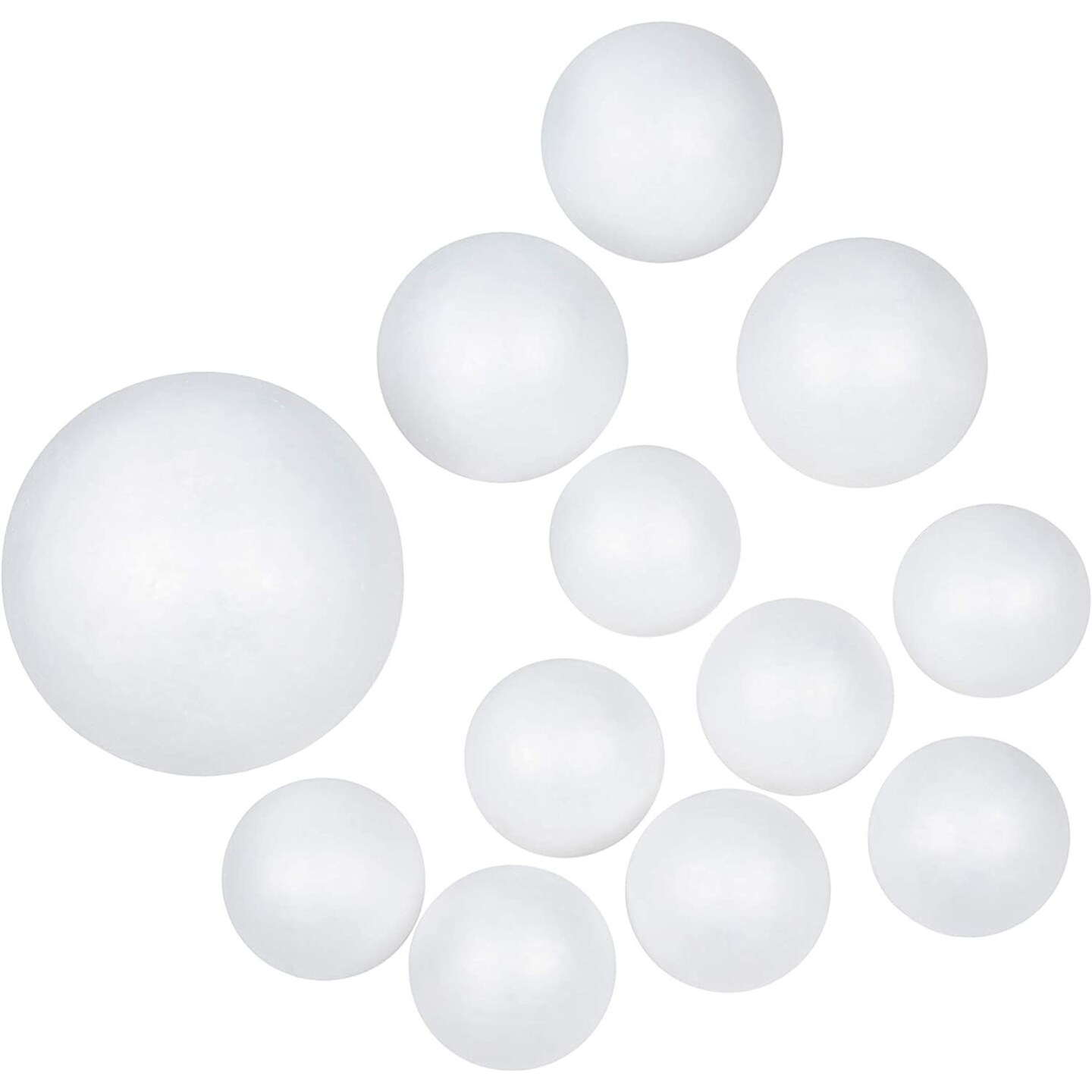 Foam Balls, Arts and Crafts Supplies (12 Piece)