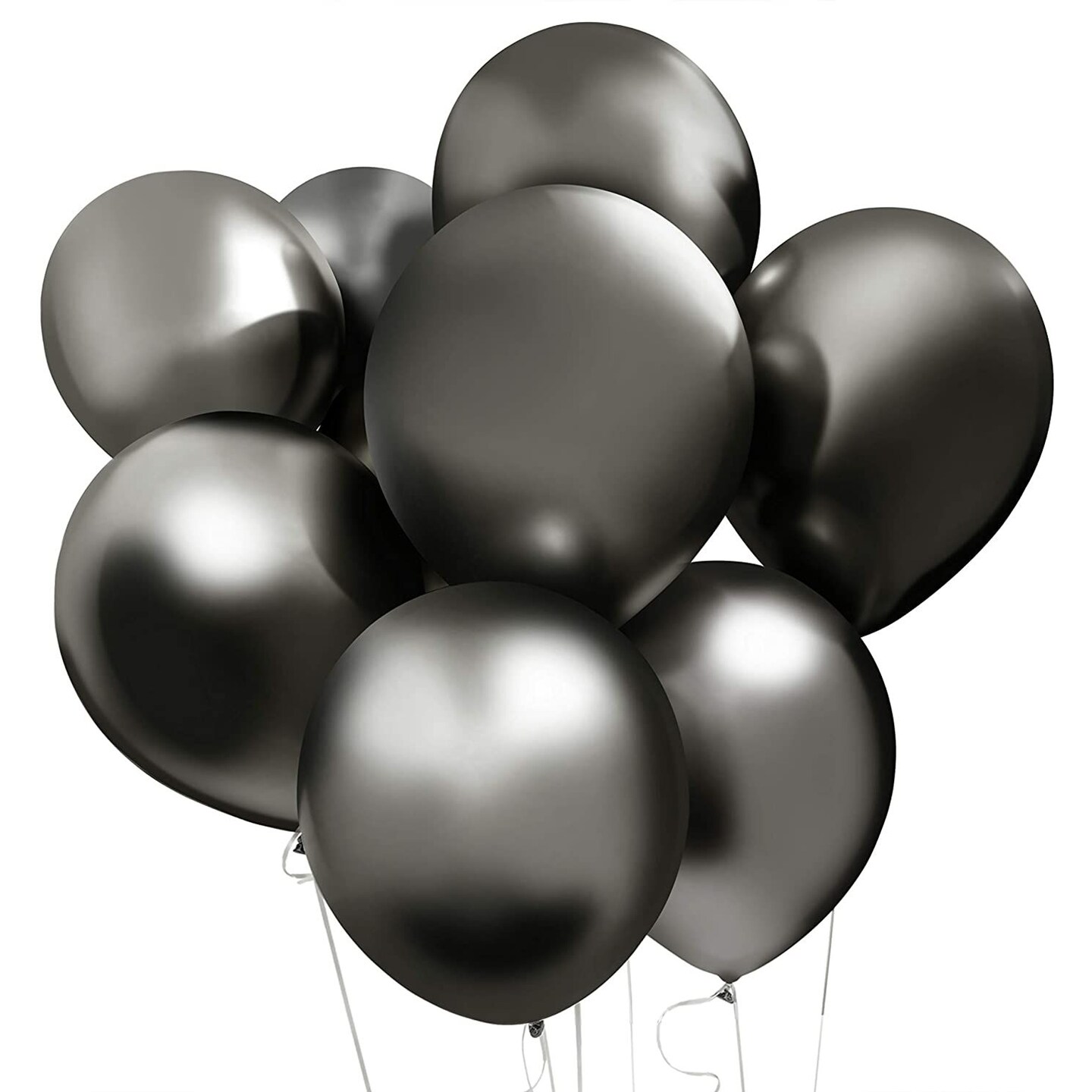 Black Latex Party Balloons (12 in, 100 Pack)