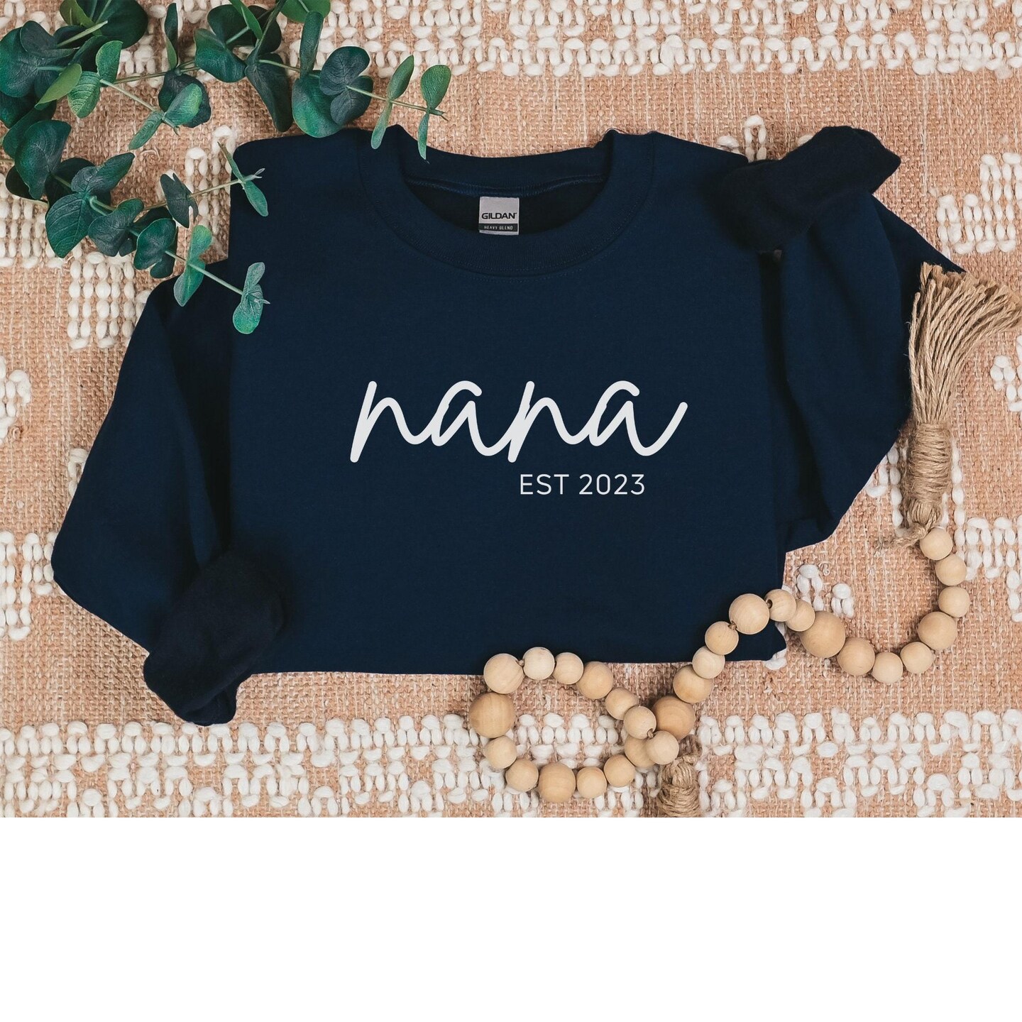 Personalized Nana Est Sweatshirt Custom Nana Shirt Mothers Day Gift Gift for Nana | MC_4_403 product 7