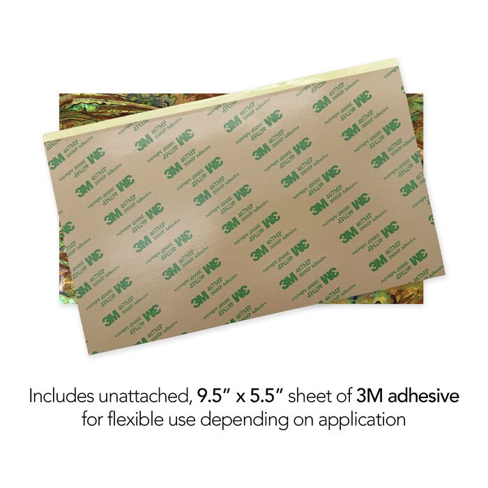 Shell Veneer, 5.5 x 9.5 inches | WMOP, BMOP, Abalone | Includes 3M Adhesive Sheet for Application, Great for Inlay Projects