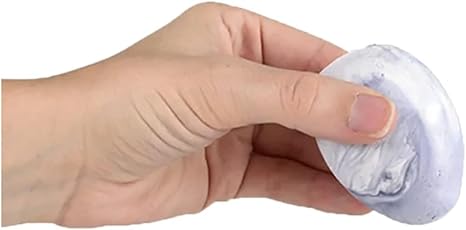 Easter Marbelized Egg Chalk, Sidewalk Chalk for Kids, Easter Basket Stuffers Gifts Fillers, Perfect For Easter Egg Hunt, Party Favors, 2.5" Inch (18-Pack)