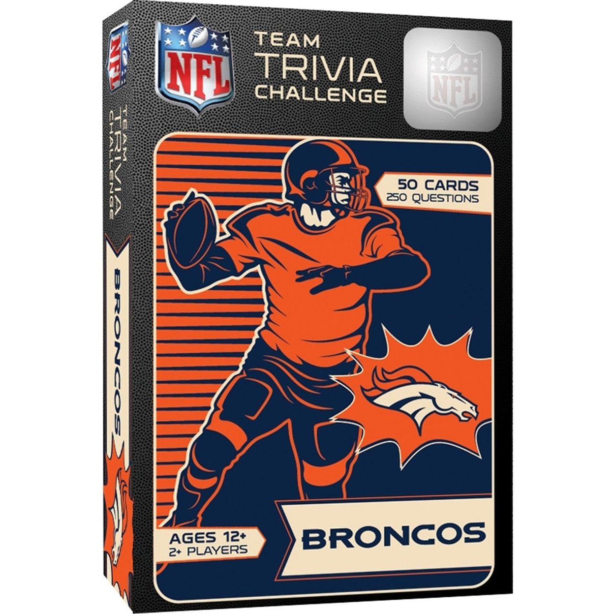 Denver Broncos Trivia Challenge Game 50 Cards 250 Questions Ages 12 And Up