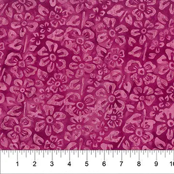 Banyan 83330-28 GARDEN GROVE - Main Floral - Beet Juice 45" Fabric Per Yard