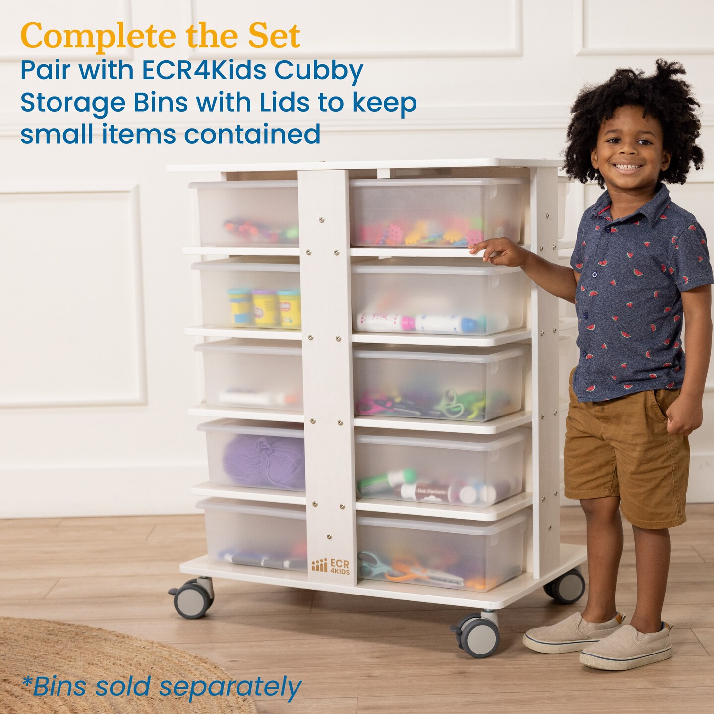 Cubby Storage Bin Tower 5x4, Classroom Furniture