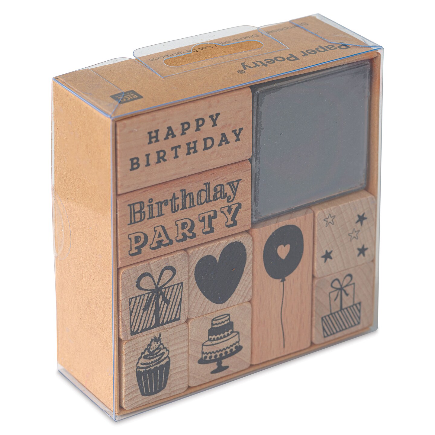 Paper Poetry Stamp Set - Birthday Paper Poetry Stamp Set - Birthday