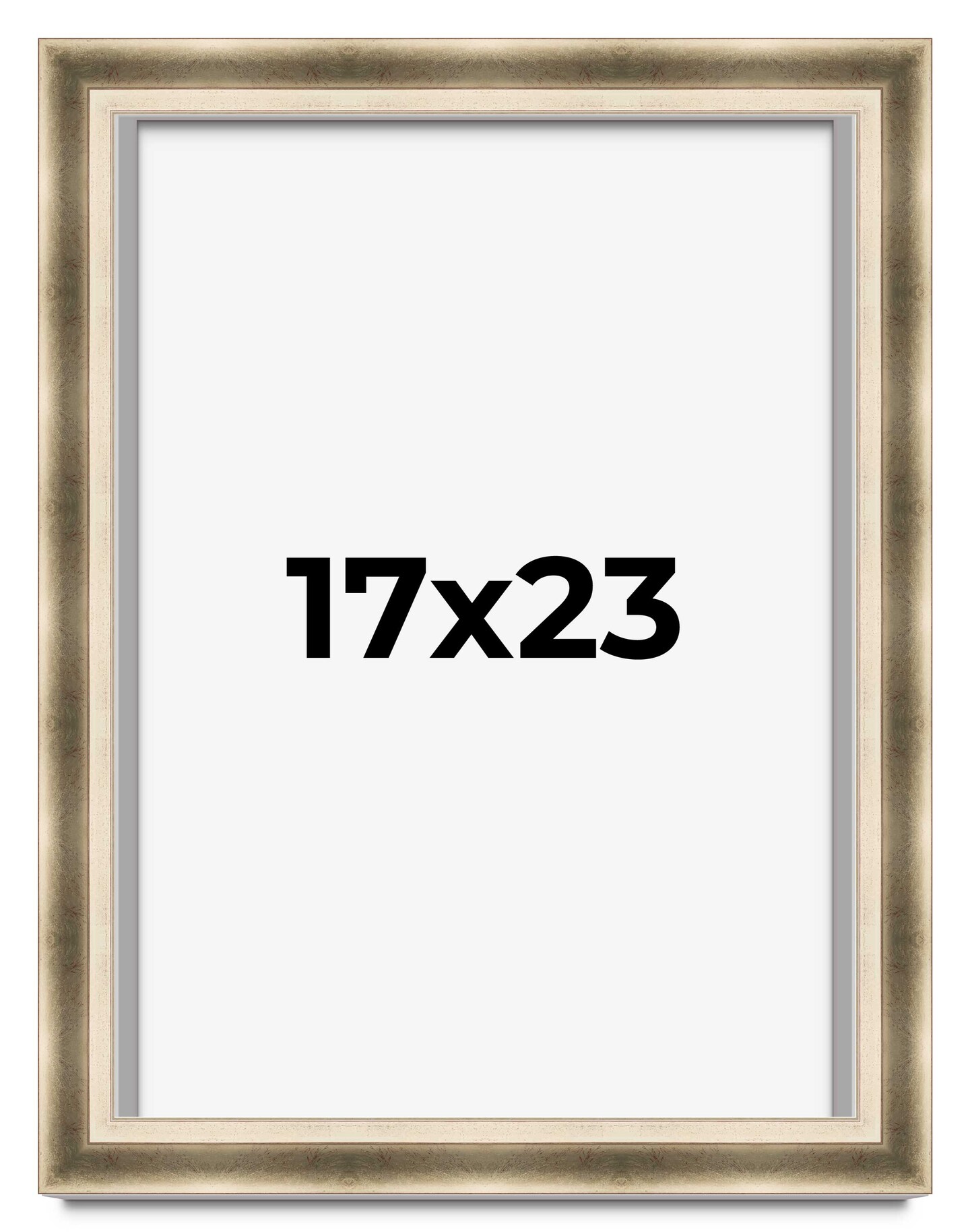Shadow Box 1.75" Deep Silver Picture Frame - UV Acrylic, Foam Board Backing, Hanging Hardware