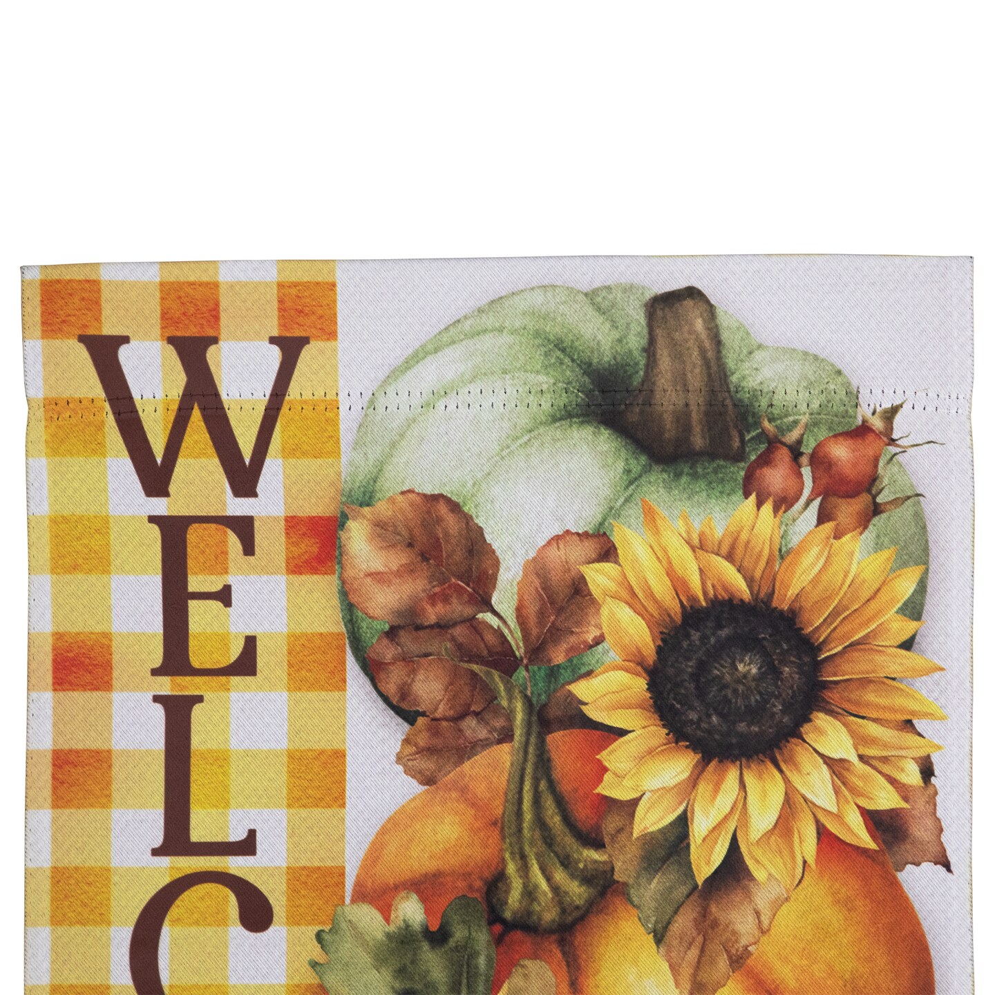 Northlight Pumpkins and Sunflowers Garden Flag - Thumbnail 4