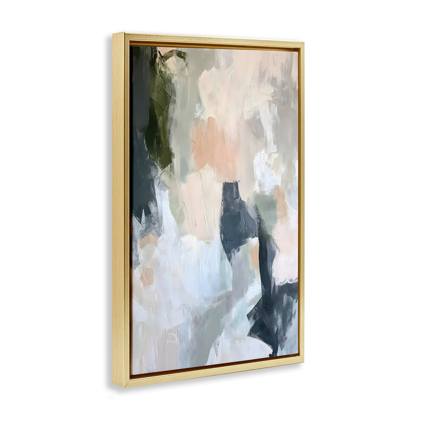 Stupell Industries Moody Impressionist Abstract Floating Frame By LSR Creative Studio