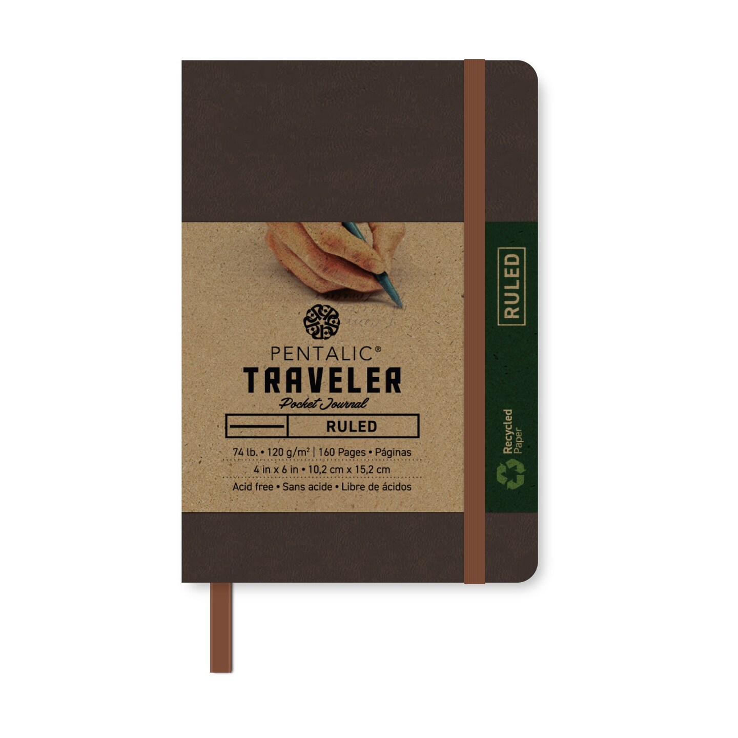 PTL-016152 Series | Traveler Pocket Journal - Ruled