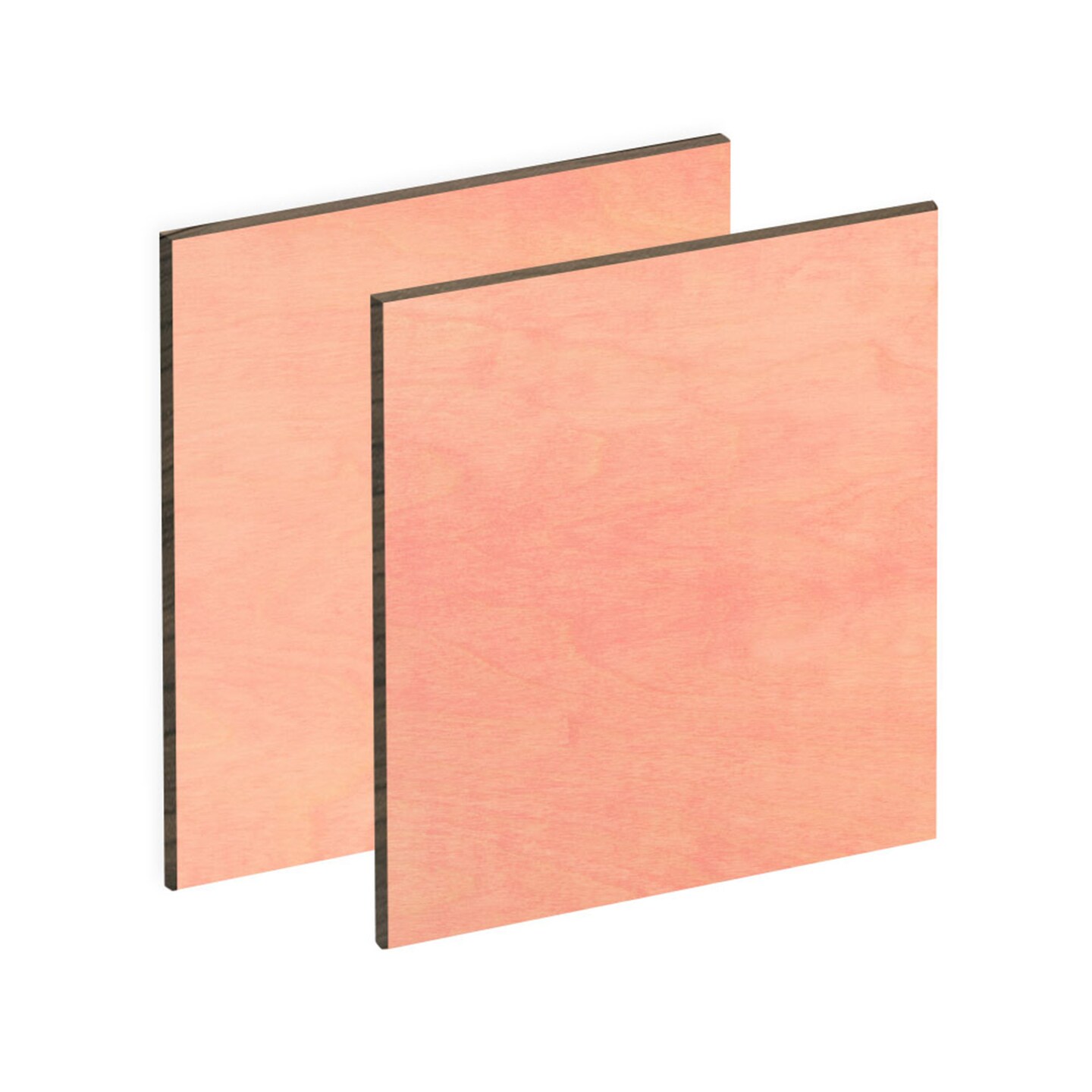 ColorShop 1/8" Colored Wood Sheets for Glowforge, Laser Engraver, Hobby Size Laser, CNC, Scroll Saw, and DIY Craft 12" x 12" & 12" x 24"
