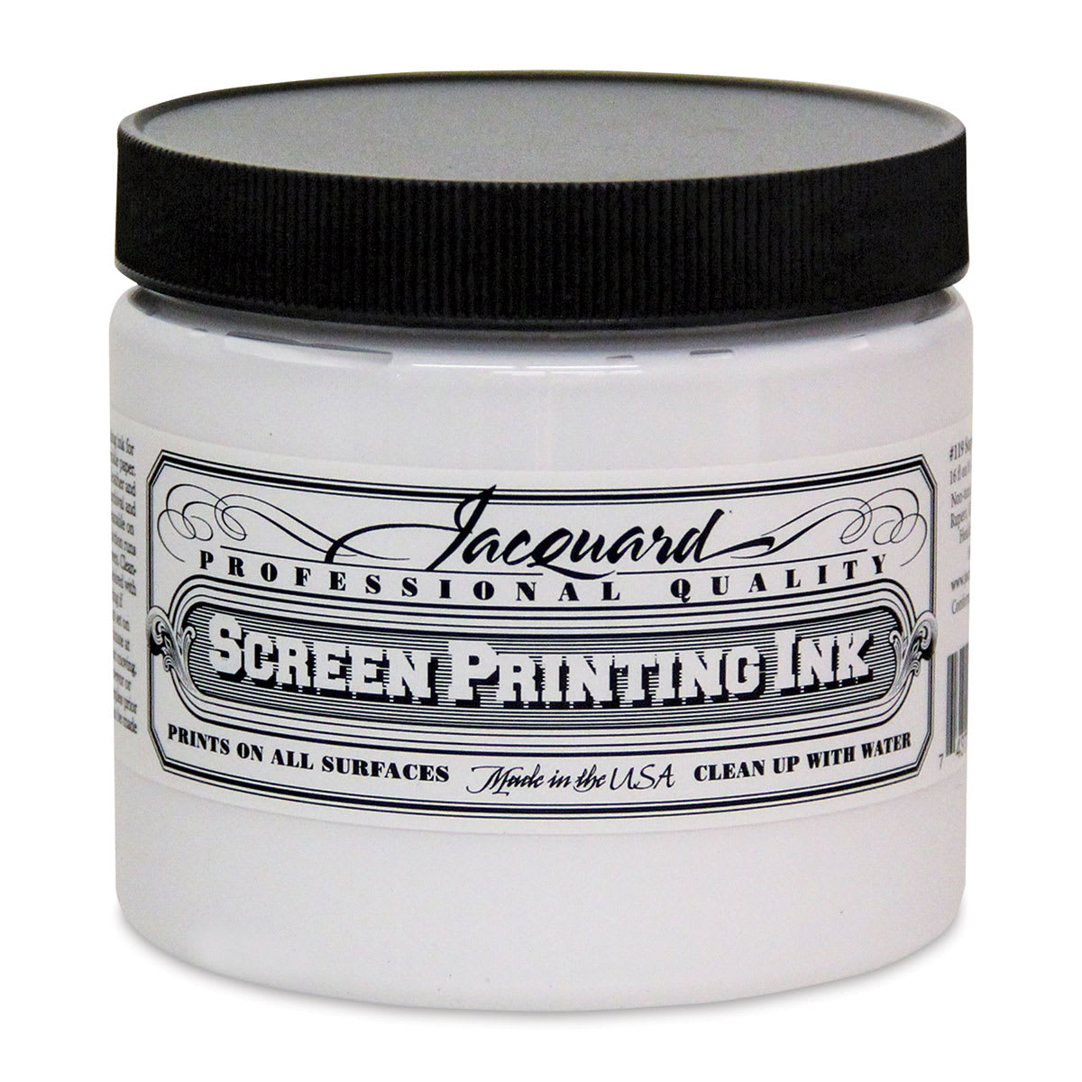 White Opacity Ink Jacquard Screen Printing Ink - Super Opaque White, 16 oz, Color: White ...