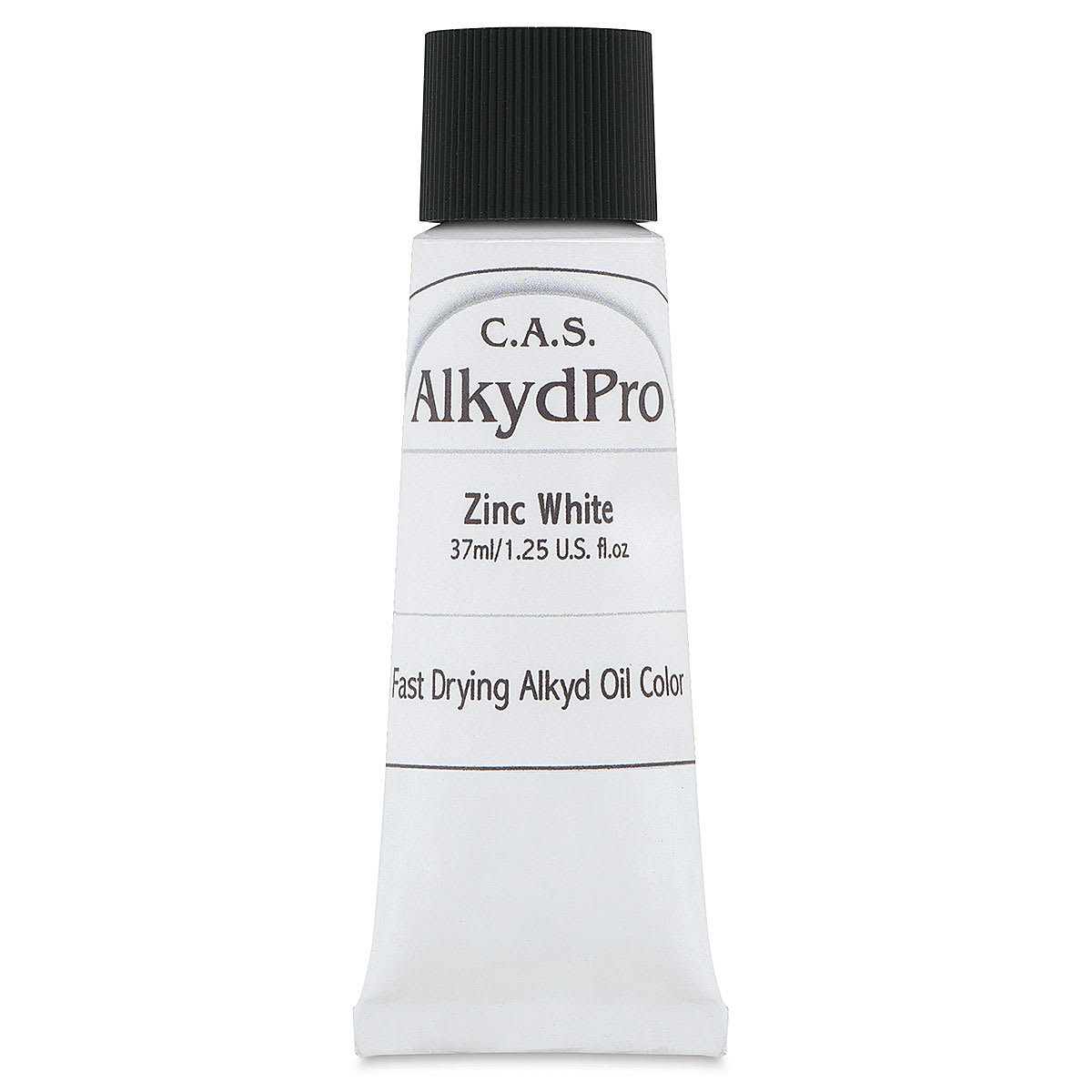 CAS AlkydPro Fast-Drying Alkyd Oil Color - Zinc White, 37 ml tube
