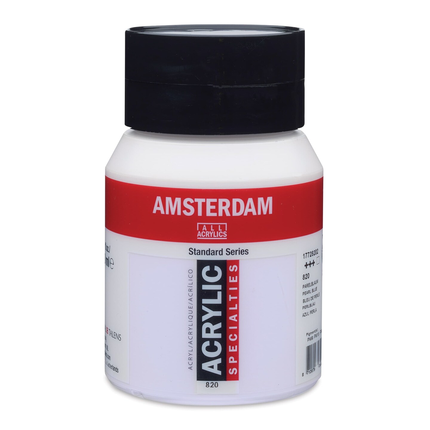 Amsterdam Standard Series Acrylic - Pearl Blue, 500 ml bottle