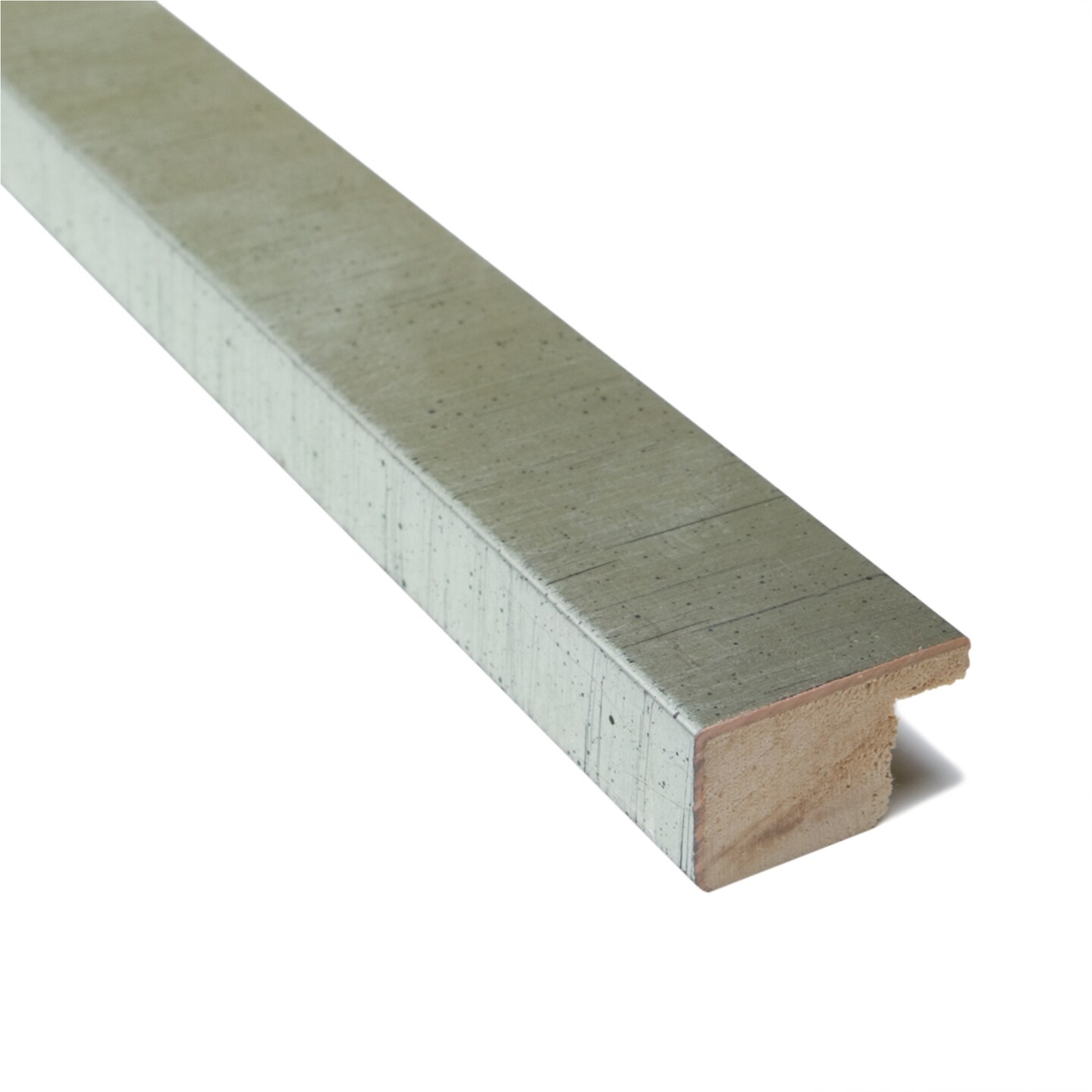 Silver Leaf Wood Framed Magnetic Board