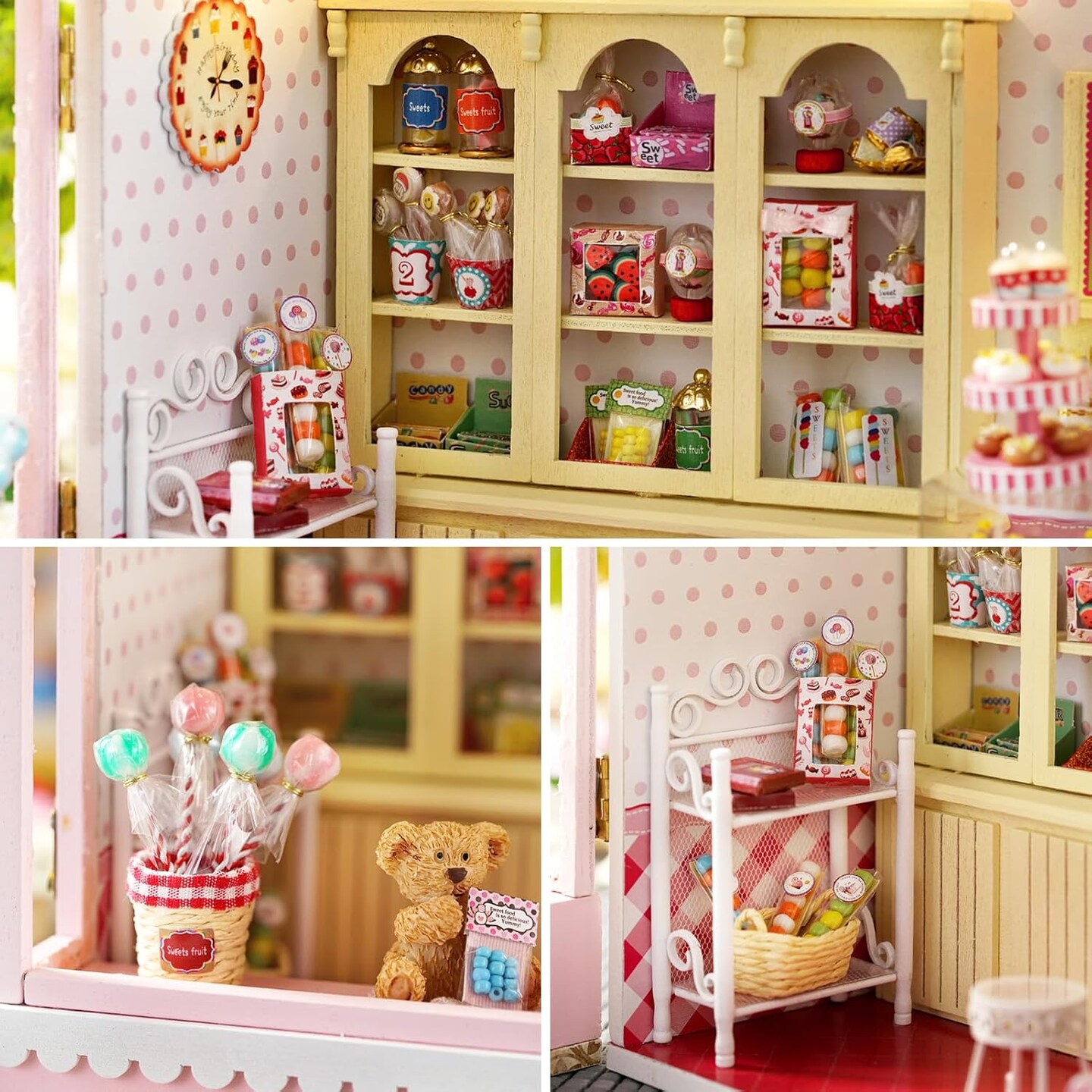 Miniature Wizardi Roombox Kit - The Sweet Home Dollhouse Kit