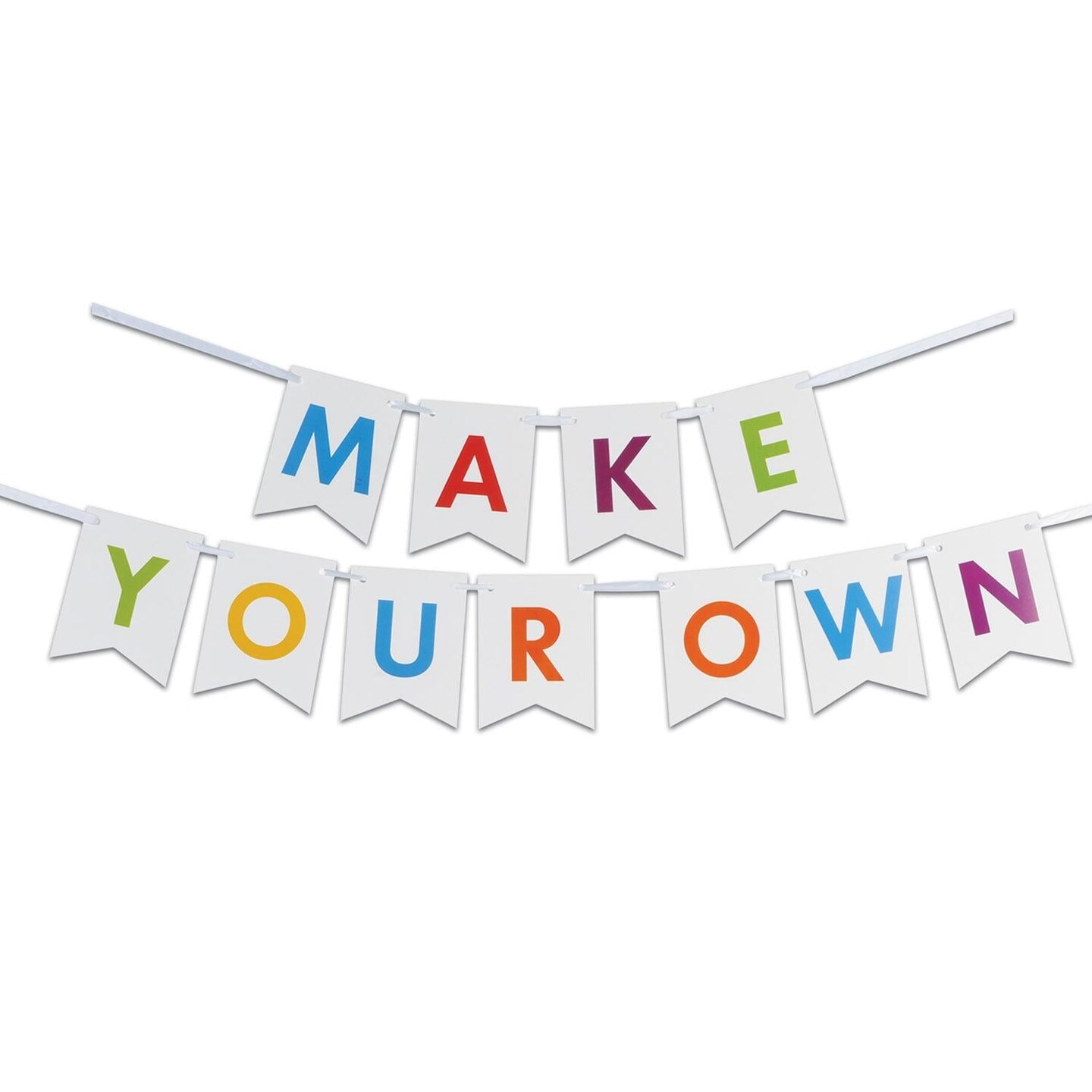 12 Pack Beistle Letter Party Streamer Kit
