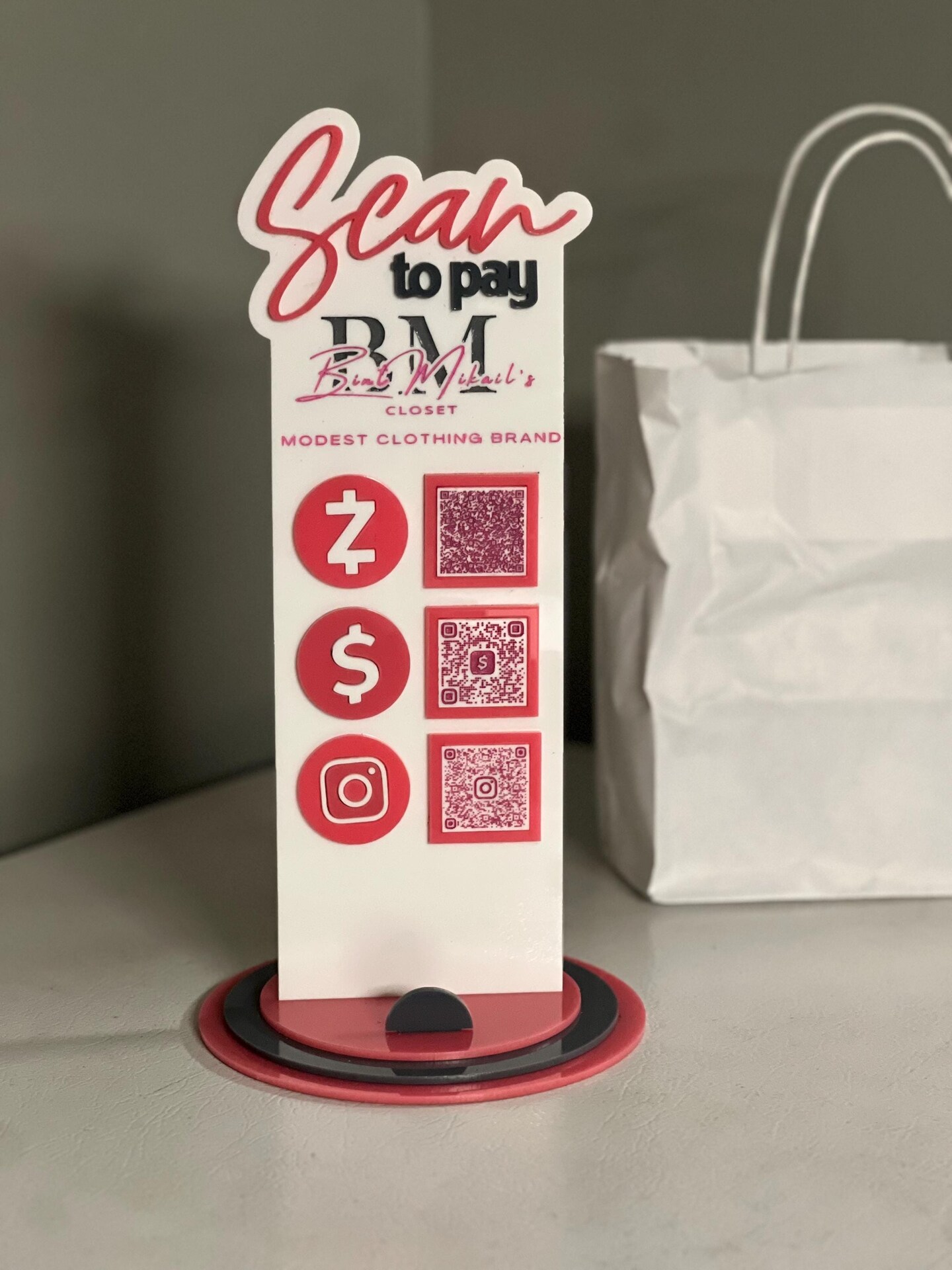 Custom QR Code Sign: Scan to Pay or Socialize | MakerPlace by Michaels