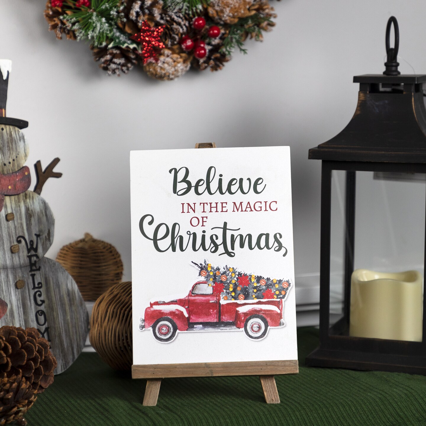 Northlight Believe in the Magic of Christmas Sign - 9.25&#x22;