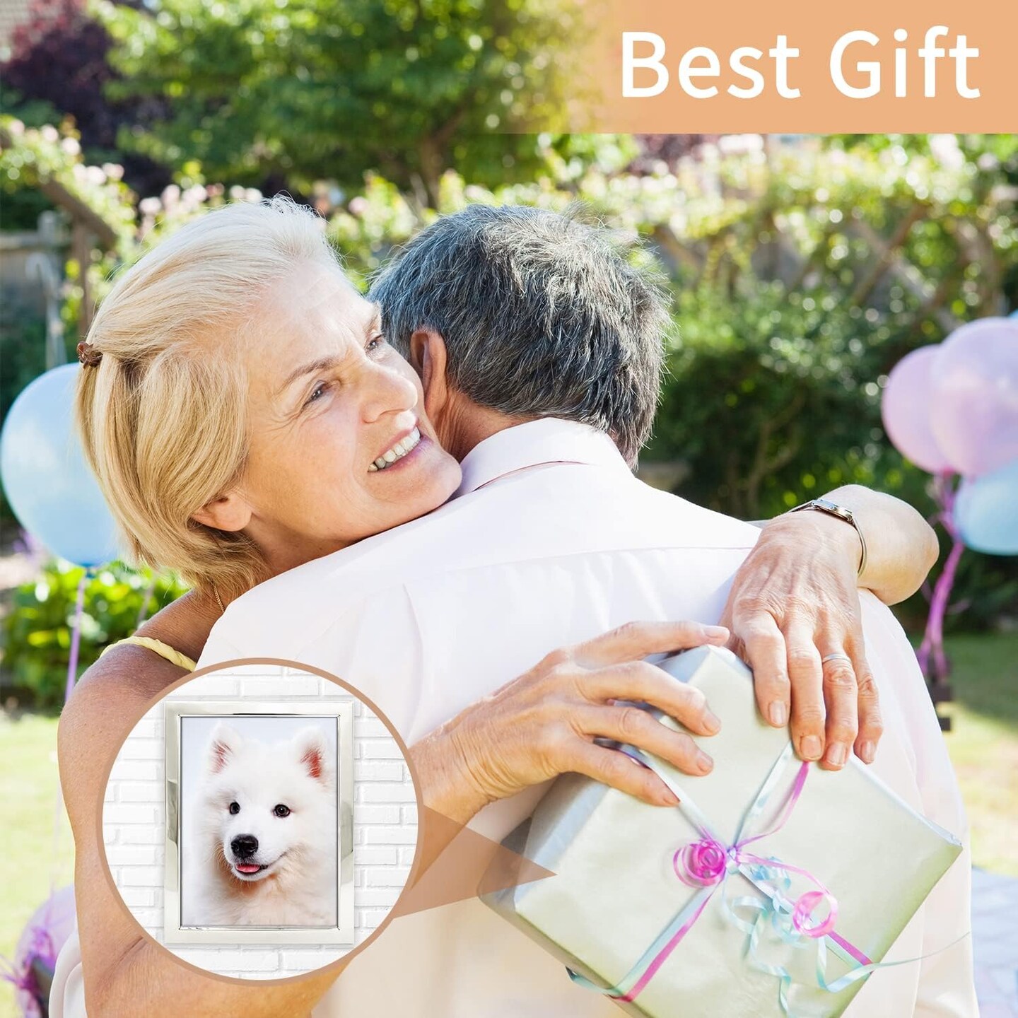 5x7 Picture Frames Silver Metal Photo Frames For Tabletop Display and Wall Decoration