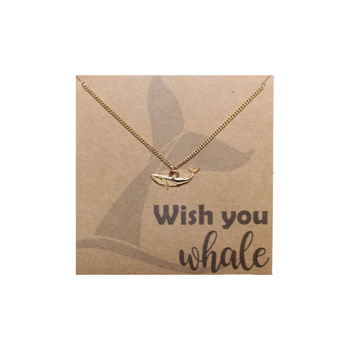 Whale Necklace