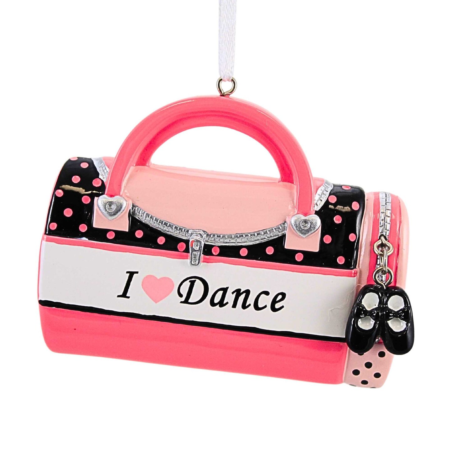 Polarx 3.0 Inch Dance Bag Christmas Tree Ornament , Dance Shoes Suitcase