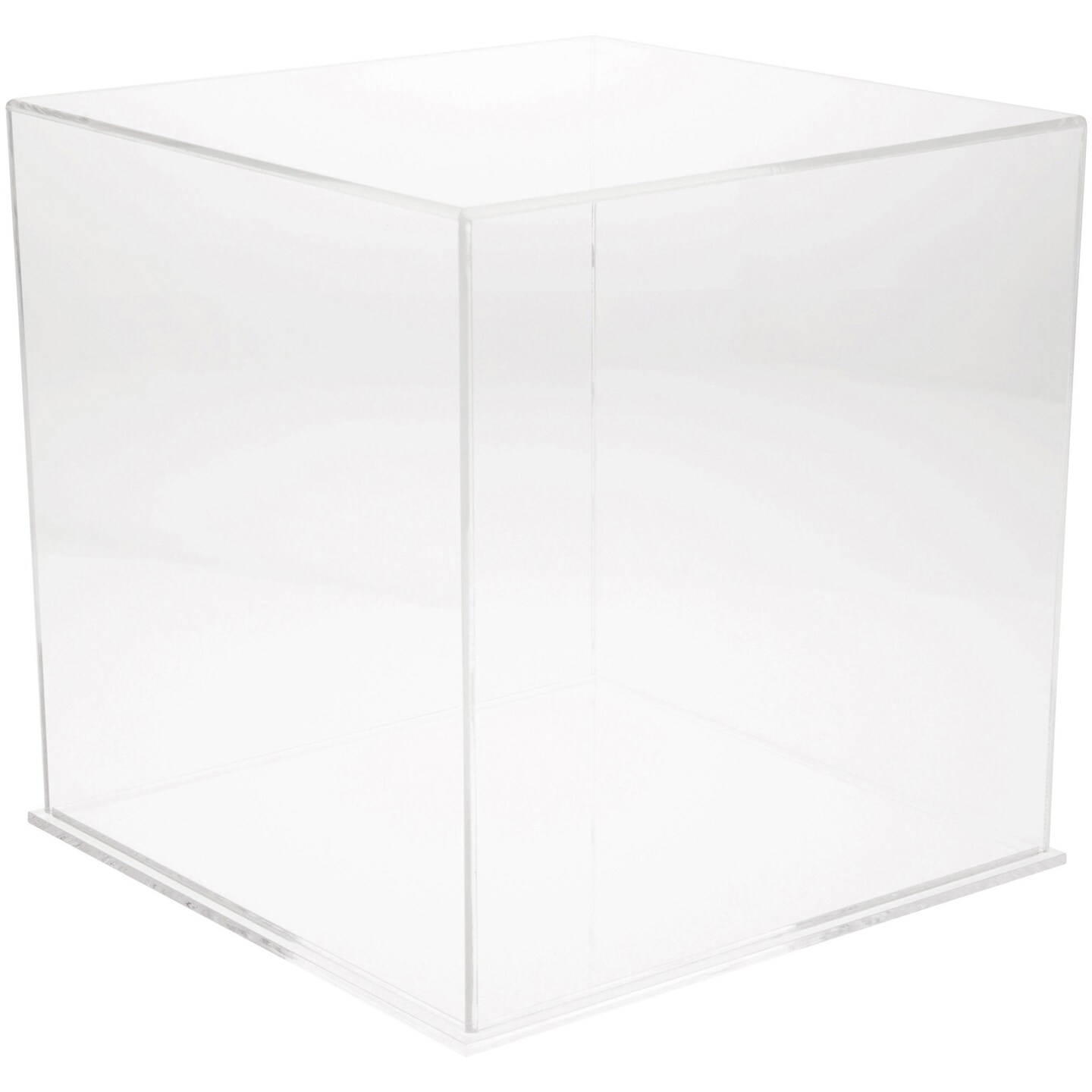 Plymor Clear Acrylic Display Case, 13&#x22; x 13&#x22; x 13&#x22;