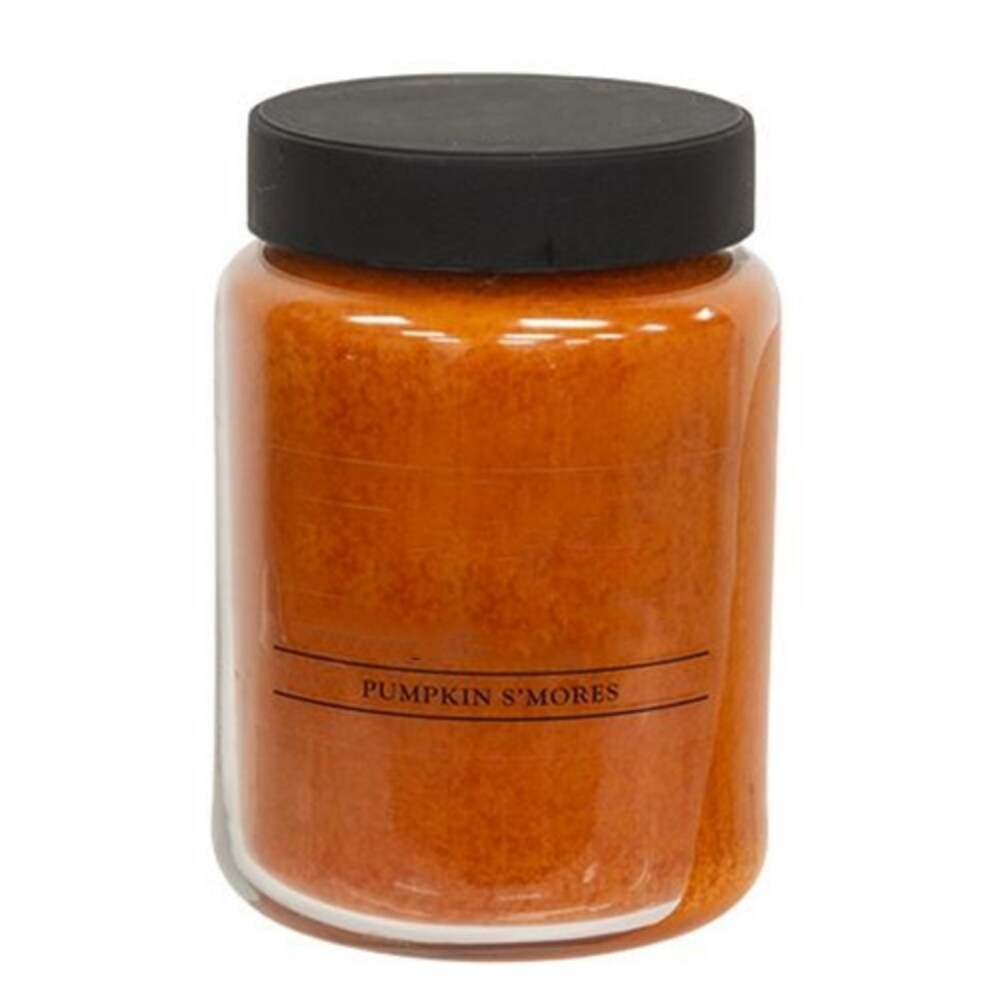 Pumpkin S&#x27;mores Jar Candle - 26 oz