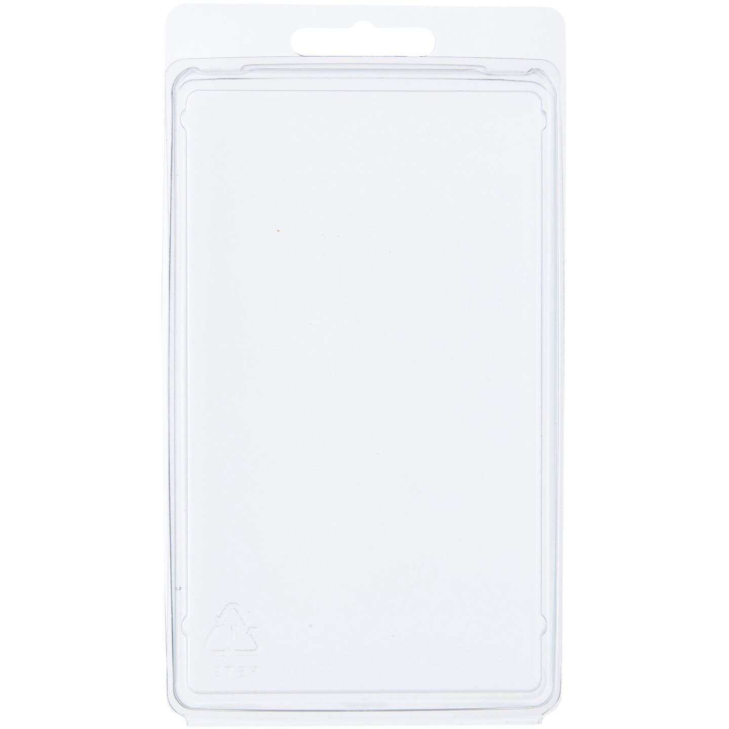 Collecting Warehouse Clear Plastic Clamshell Package / Storage Container, 5.5" H x 3.25" W x 0.75" D